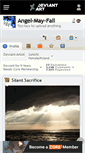 Mobile Screenshot of angel-may-fall.deviantart.com