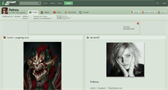 Desktop Screenshot of felinna.deviantart.com