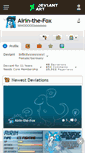 Mobile Screenshot of airin-the-fox.deviantart.com