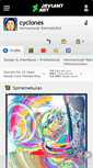 Mobile Screenshot of cyclones.deviantart.com
