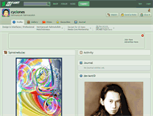 Tablet Screenshot of cyclones.deviantart.com