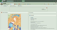 Desktop Screenshot of cloudii.deviantart.com