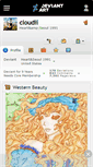Mobile Screenshot of cloudii.deviantart.com