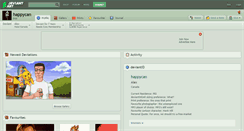 Desktop Screenshot of happycan.deviantart.com