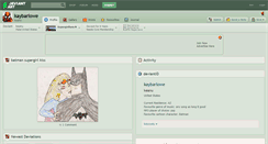 Desktop Screenshot of kaybarlowe.deviantart.com