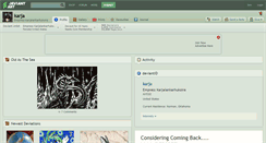 Desktop Screenshot of karja.deviantart.com