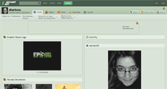 Desktop Screenshot of dbarbosa.deviantart.com