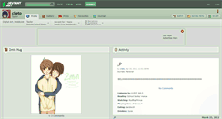 Desktop Screenshot of clieto.deviantart.com