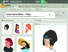 Tablet Screenshot of alexast.deviantart.com