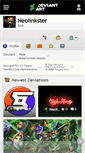 Mobile Screenshot of neolinkster.deviantart.com