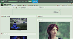 Desktop Screenshot of anarielhime.deviantart.com