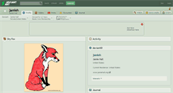 Desktop Screenshot of jamieh.deviantart.com
