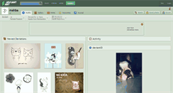 Desktop Screenshot of mahba.deviantart.com
