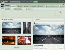 Tablet Screenshot of ciplukk.deviantart.com