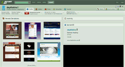 Desktop Screenshot of depthskins.deviantart.com