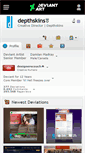 Mobile Screenshot of depthskins.deviantart.com