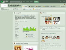 Tablet Screenshot of crack-of-hetalia.deviantart.com