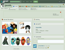 Tablet Screenshot of inexcelsis.deviantart.com
