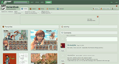 Desktop Screenshot of deckarddude.deviantart.com
