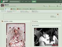 Tablet Screenshot of ira131.deviantart.com