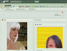Tablet Screenshot of got-goats.deviantart.com