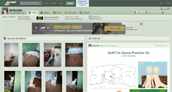 Desktop Screenshot of dorkycats.deviantart.com