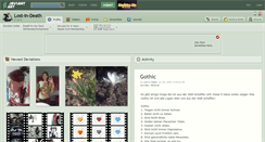 Desktop Screenshot of lost-in-death.deviantart.com