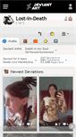 Mobile Screenshot of lost-in-death.deviantart.com