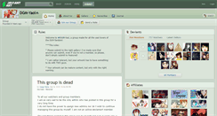 Desktop Screenshot of dgm-yaoi.deviantart.com