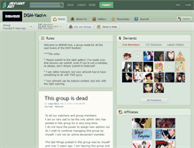 Tablet Screenshot of dgm-yaoi.deviantart.com