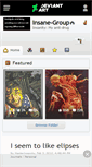 Mobile Screenshot of insane-group.deviantart.com
