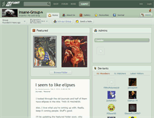 Tablet Screenshot of insane-group.deviantart.com