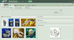 Desktop Screenshot of lesqua.deviantart.com