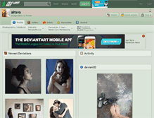 Tablet Screenshot of airava.deviantart.com
