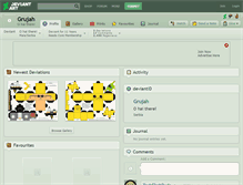Tablet Screenshot of grujah.deviantart.com