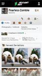Mobile Screenshot of fearless-zombie.deviantart.com