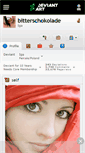Mobile Screenshot of bitterschokolade.deviantart.com