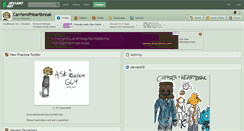 Desktop Screenshot of carrierofheartbreak.deviantart.com