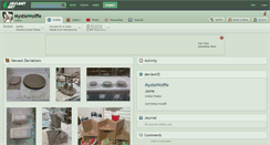 Desktop Screenshot of mystiewolffe.deviantart.com