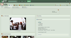 Desktop Screenshot of krillan.deviantart.com
