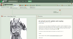 Desktop Screenshot of flightlessangels.deviantart.com
