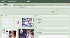 Desktop Screenshot of crayon.deviantart.com
