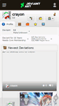 Mobile Screenshot of crayon.deviantart.com