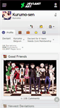 Mobile Screenshot of kurumo-sen.deviantart.com