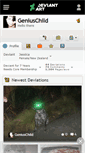 Mobile Screenshot of geniuschild.deviantart.com
