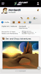 Mobile Screenshot of mordaedil.deviantart.com