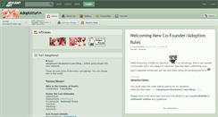 Desktop Screenshot of adoptayuri.deviantart.com