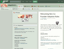 Tablet Screenshot of adoptayuri.deviantart.com