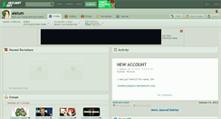 Desktop Screenshot of alatum.deviantart.com