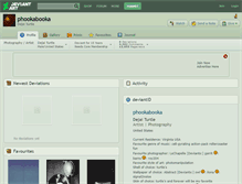 Tablet Screenshot of phookabooka.deviantart.com